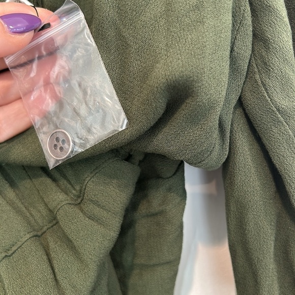 Chaser Colette Forest Green Night Jumpsuit flight romper Womens size XS NWOT - Picture 5 of 9